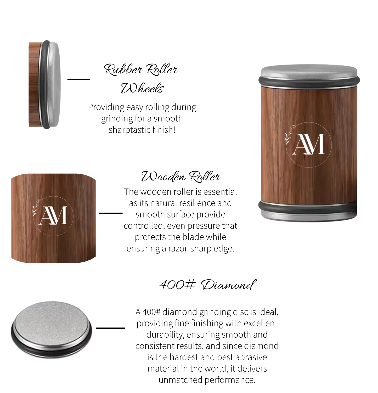 AMEL Pro - Roller Sharpener